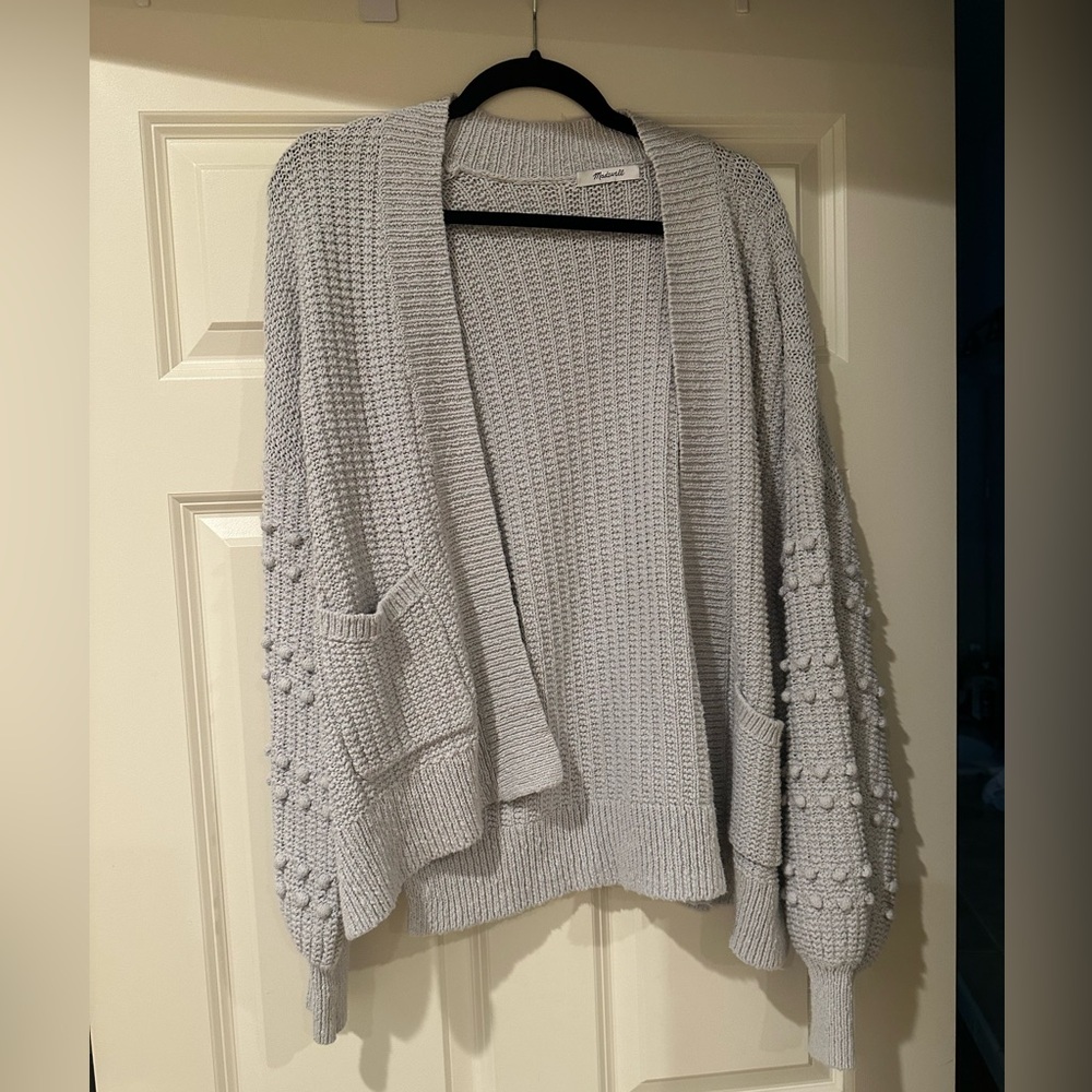 Madewell Pom open front cardigan